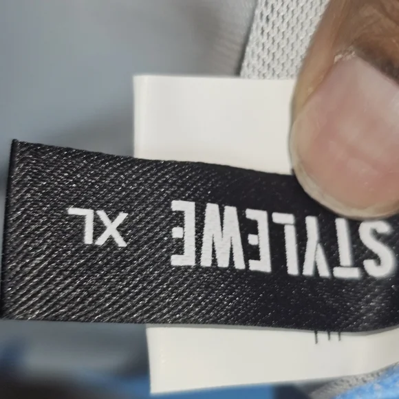 Stylewe one piece swim suit with sheer cover skirt NWOT - Picture 4 of 9